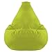 XXL Highback Filled Beanbag Gaming Lounge Chair in Lime. Ideal for Relaxing, Gaming, Lounging, Great for Adults, Teens & Kids. Made from High Quality Water Resistant Material, Available in 10 Great Colours