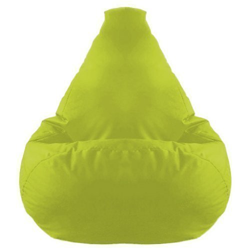 XXL Highback Filled Beanbag Gaming Lounge Chair in Lime. Ideal for Relaxing, Gaming, Lounging, Great for Adults, Teens & Kids. Made from High Quality Water Resistant Material, Available in 10 Great Colours