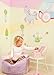 Princess Girl's Nursery and Bedroom Wall Sticker Make-Over Kit