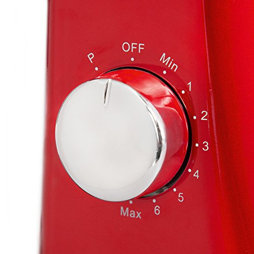 Vollmetall Küchenmaschine Frida 1000 W von Springlane Kitchen Ganzmetall-Rührmaschine mit 8 Geschwindigkeitsstufen und Pulse-Funktion inkl. Zubehör - 4