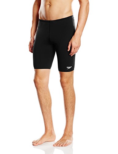 Speedo 8-007220001 Bañador de Competición Largo, Negro (Black), 32