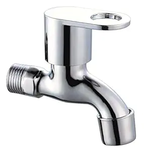 Drizzle OreoMini Bib Cock Bathroom Tap With Foam Flow Brass Chrome Plated (standard size)