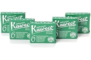 Kaweco 30 Cartuchos de Tinta verde