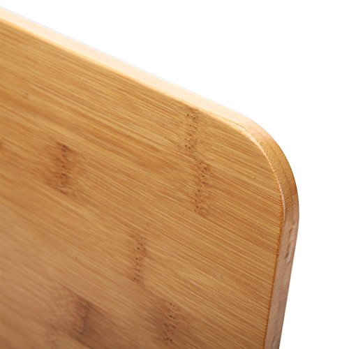 LH246-1 Leseständer Buchhalter aus Natur Bamboo, Große Ausführung - 6