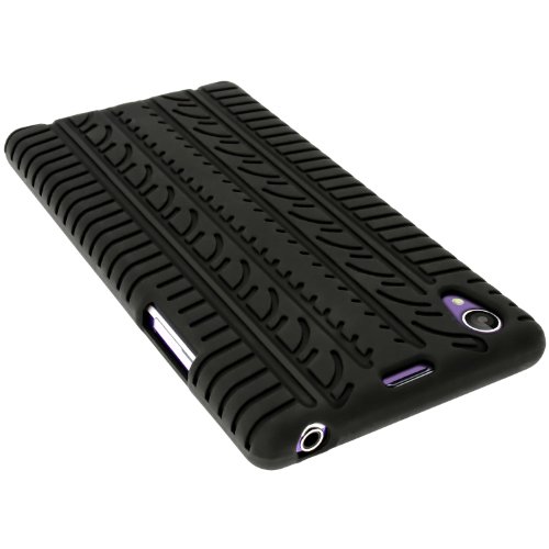 igadgitz U2725 Case Tyre Silicona Funda Cover Carcasa Para Sony Xperia Z1 Honami C6902 L39H C6903 C6906 C6943 Android Jellybean 4 2 Smartphone Mobile Phone y Protector De Pantalla No Apto Para Z1 F Mini - Negro reviews igadgitz U2725 Case Tyre Silicona Funda Cover Carcasa Para Sony Xperia Z1 Honami C6902 L39H C6903 C6906 C6943 Android Jellybean 4 2 Smartphone Mobile Phone y Protector De Pantalla No Apto Para Z1 F Mini - Negro