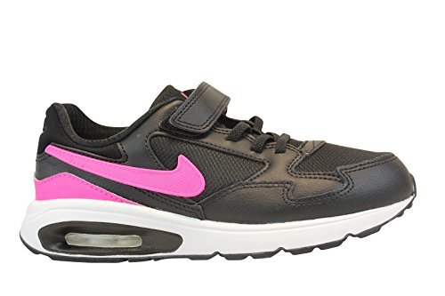 Nike Air Max ST (Psv), Chaussures de Running Fille, Noir (Noir / Rose-Blanc Explosion), 29 1/2 EU