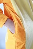 Honeystore Jumpsuit Sika-Hirsch Fasching Halloween Kostüm Sleepsuit Cosplay Pyjama Schlafanzug Erwachsene Unisex Tier Onesize M - 
