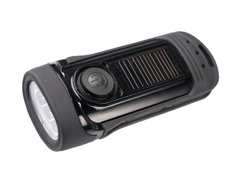Barracuda PowerPlus Dynamo Wasserdichte Solar LED Taschenlampe