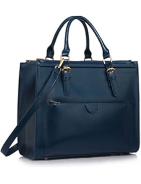 LeahWard® Große Größe Tragetaschen Zum Damen mode Damen Vorderseite Tasche Schulter HandTaschen 366