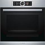 EcoSilence System Bosch HBG636ES1 Serie 8 Backöfen, Elektro / Einbau / A+ / 71 L / 4D Heißluft Plus / PerfectRoast & PerfectBake