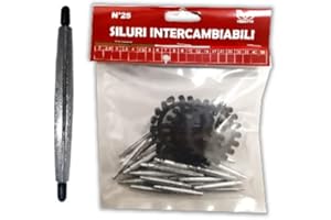 M2 FISHING 5/25x Piombo SILURO Intercambiabile con Gommini Passa Filo/BLOCCA Filo OLIVETTA SILURO Grigio