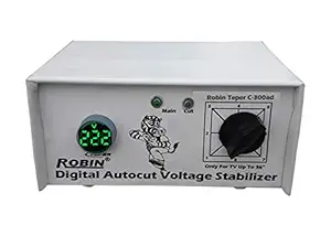 Robin Teper C-300ad 300 VA 140-280 Volt Manual 8 Booster 1 Crt TV/LCD LED Up to 32