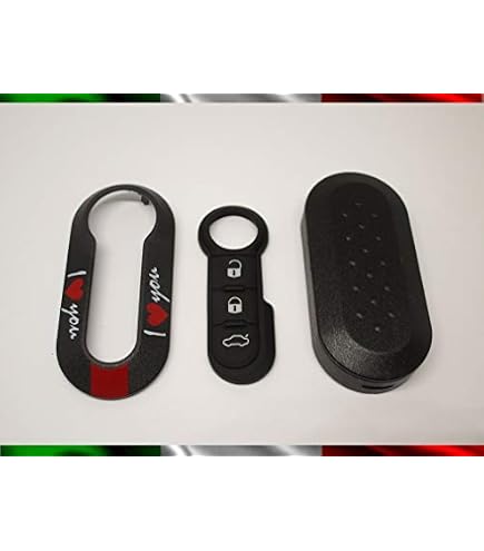 Gancio Portachiavi Ricambio Per Fiat 500, Grande Punto, Panda, Lancia Y - Compatibile Con Telecomando Chiave, Riparazione Fai Da Te