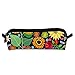 Produktbild October Sunflower Field Border Beauty (2) Students Pencil Case Pen Pouch Work Office Craft Supplies Boys Girls