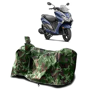 BLUERIDE -Suzuki Burgman Street 125 Dust Proof - Full Bike Scooty Two Wheeler Body Cover for Suzuki Burgman Street 125 (Jungle Green)