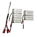 Produktbild Fytoo Ersatzakku 5PCS 3.7V 850mah Lipo Batterie Akku mit 5 in 1 Ladekabel für Syma X56 X56W X54HW Faltbar RC Quadcopter Drone