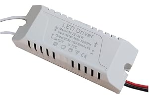 YHLOUBB Transformadores de iluminación de la fuente de alimentación del controlador LED 1PCS,25-36W