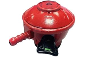 Cavagna Clip On 27mm Propane Gas Regulator for Gas Bottles 37mbar - 8mm Outlet