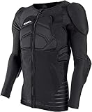 Ajuste perfecto Oneal STV Long Sleeve Shirt Protecciones Bicicleta, Negro, XL