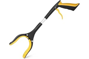 HATAF Grabber Stick(Pack of 10/4/2/1) 42cm/16" Litter Pickers for Children & Adults, Lightweight Short Grabbers for Disabled with Strong Grip & Soft Handle, Ideal for School, Garden, Car & Office Cleaning