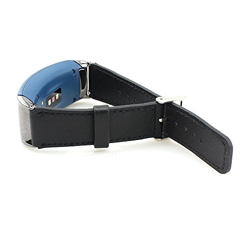 Pinhen Samsung Gear Fit 2 Correa Cuero Genuino Pulsera de Acero Inoxidable Elegante Correa de la Venda del Reloj para Samsung Gear FIT2 SM-R360 Black reviews Pinhen Samsung Gear Fit 2 Correa Cuero Genuino Pulsera de Acero Inoxidable Elegante Correa de la Venda del Reloj para Samsung Gear FIT2 SM-R360 Black