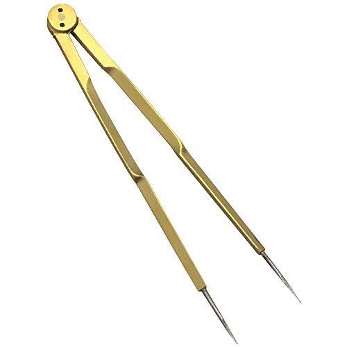 LINOGRAPH Navigation Compas Diviseur avec des Points D'Aiguille en Acier