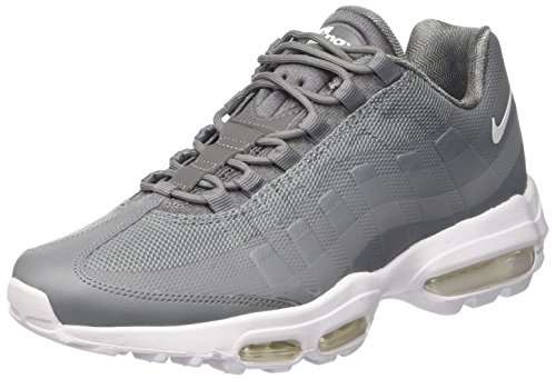 Nike Air Max '95 Ultra Essential, Sneakers Basses Homme, Gris (Cool Grey/White/White), 43 EU