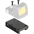 SPINA OPTICS Ruggedized Miniature S-FR Red Dot Reflex Low Picatinny Rail Mount/Mounting Plate/Adapter for S-FR and SRO