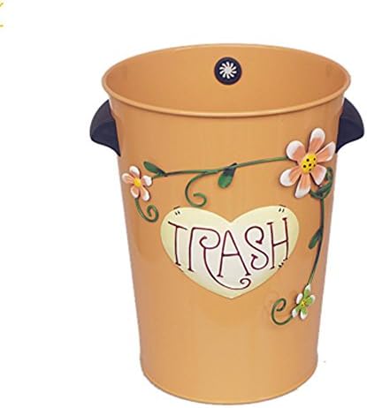 Waste Bins Cartoon Trash Can Wastebasket / American Domestic Kitchen Living Room Large Outdoor Cover Foot Trash Can Bin , Coffee