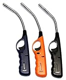 3stk. Stabfeuerzeug Sturmfeuerzeug Gas Feuerzeug flexibel...