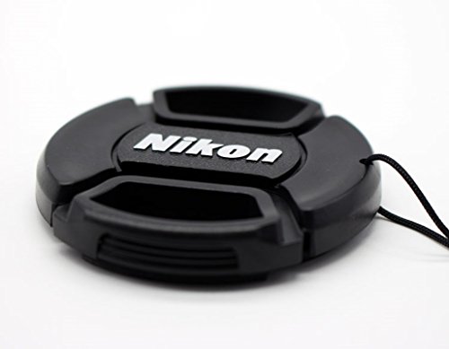YINGGE 1  pcs Generic 52  mm Centre Pincez Snap-on Bouchon Avant d objectif Coque avec Cordon pour Nikon D7000  D3300  D3200  D3100  D5100  D5200  D5300  D5500  avec Objectif 18   55  mm