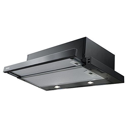 FRANKE 110.0439.279 | Telescopic glass | Hotte aspirante | FTC 601 BK GL | Couleur: Noir verre/Noir