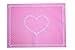 TP Plastic Nail Art Arm Rest Hand Holder Silicone Table Mat Set Home Salon Pillow Cushion Lace Dot Pad Manicure Accessories (Pink)