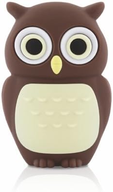 4GB Brown OWL USB Flash Memory Drive