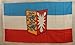 Produktbild Schleswig-Holstein Flagge Großformat 250 x 150 cm wetterfest Fahne