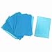Move&Moving(TM) 80 Pcs Green Butterfly Decor Bag Blotting Paper Oil Absorbing Sheets Blue