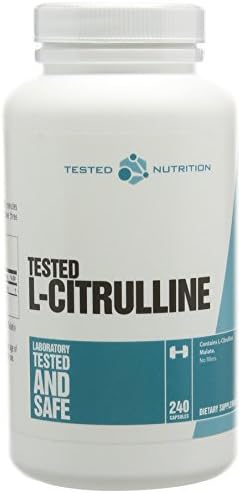 Tested Nutrition L Citrulline Capsules - Pack of 240