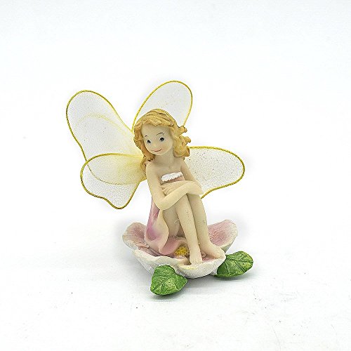 SecretRain Blume-Feen Elfen Haus&Garten Dekor oder als Geschenk - 8