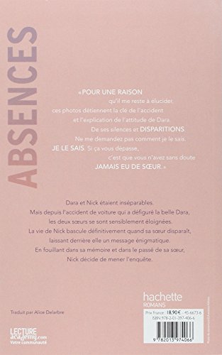 Livres Couvertures de Absences