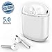 Produktbild Wireless Bluetooth kopfhörer, V5.0 Bluetooth Drahtloser Ohrhörer Kopfhörer, Technologie mit Zwei Gehörgängen, Mikrofon und Ladebox -Telefone, unterstützt iOS oder Android andere Smartphones