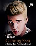  Justin Bieber Coloring Book: Justin Bieber Coloring Book, In 8.5x11 Inch Wide Standard Paper Size. A Gift For Your Relaxation