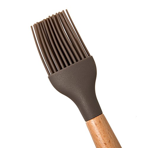 Happy Pastry Chef 3-teiliges Backset von Uulki: Set mit Teigschaber – Teigschaberkarte – Backpinsel silikon - 8
