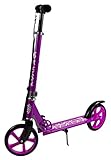 Scooter ligero de 4 kg. Plato profesional en ruedas grandes de 8 "BigWheel de 20.5 cm con cinturón de transporte ideal para parques, escuelas o centros.
