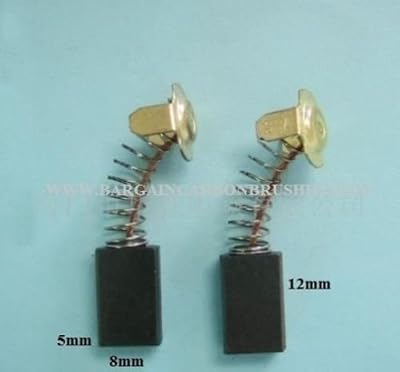 BARGAINWORLDUK Balais de charbon pour scarificateur Mac Allister taille-haies Mht710 MHT 710 E13