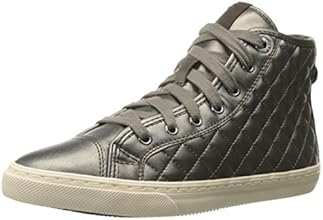 Geox D New Club A, Sneaker, Donna, Beige (Dove Grey), 38