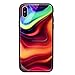 Produktbild Handyhülle iphone ,Dewanxin IPhone x Stilvoll Luxus Gradient Farbe TPU + PC Voll gepacktes Spiegel Telefon Shell Ultra Dünne Rundum-schutz Kratzfeste Silikon Hülle Protective Skin Handyhülle Handy-etui Handy Zubehör Schutz Hüllen Handytasche (iPhone x Handyhülle, Gradient Farbe 7)