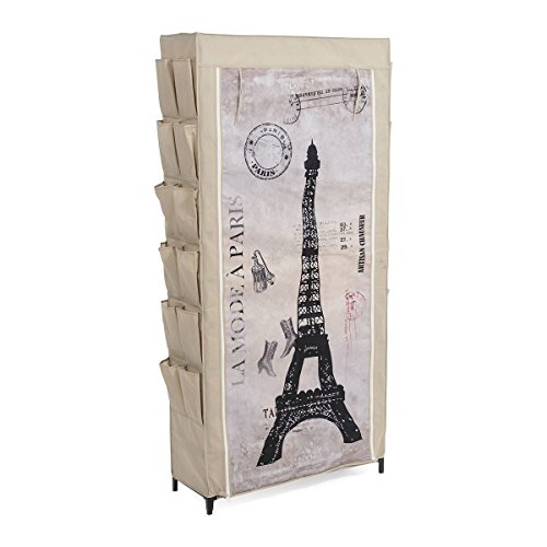 Schuhregal Paris Motiv ca. B80 x T30 x H170 cm - 2