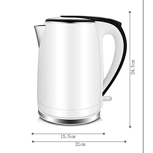 BCQ Lectric Kettle 304Stainless Steel Automatic Power off 2.0L 1500W White Electric Kettles
