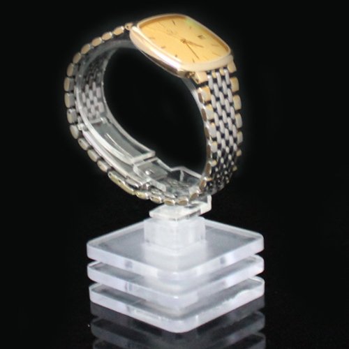 Acryl Uhrenständer Uhrenhalter Uhrenträger drehbar Erweiterung möglich transparent - 2