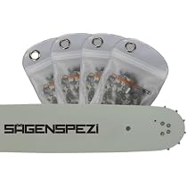 SECURA 2 Sägeketten Für Stihl 026 – Passend Für 45cm Schwert, 0.325 Zoll Teilung, 74 Treibglieder